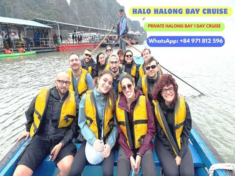 Private Halong Bay Cruise: 4-Hour Cruise in the MORNING- Private Day Tour - Visit: Thien Cung Cave and Enjoy amazing view of Halong Bay