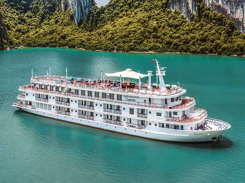 Ambassador Signature Cruise - 3 Days 2 Nights - Halong Bay & Lan Ha Bay