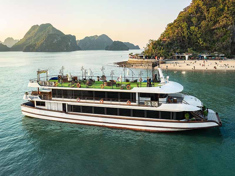 Ambrose Cruise - 1 Day Tour- Halong Bay