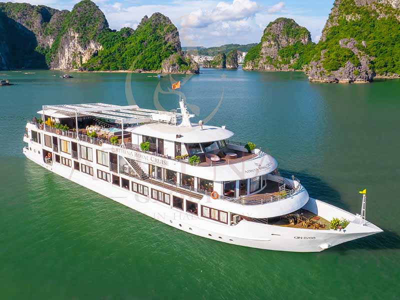 Athena Royal Cruise - 3 Days 2 Nights - Halong Bay & Lan Ha Bay