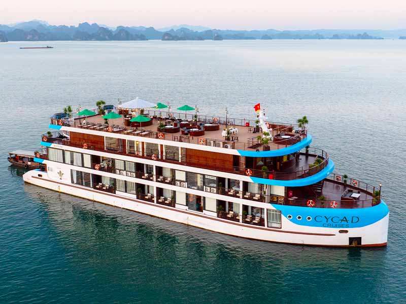 Cycad Cruise - 3 Days 2 Nights - Halong Bay & Bai Tu Long Bay
