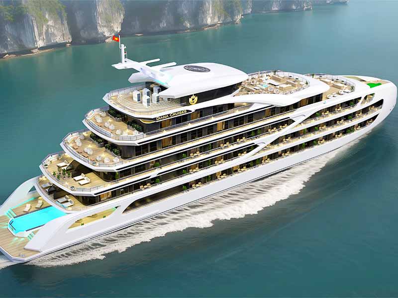 Diana Cruise - 3 Days 2 Nights - Halong Bay & Lan Ha Bay