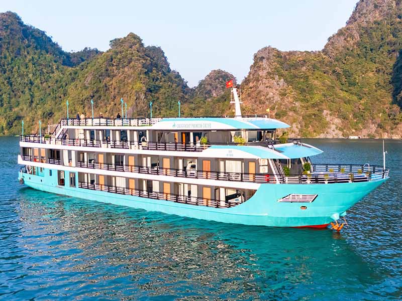 Dragon Bay Premium Cruise - 3 Days 2 Nights - Halong Bay & Lan Ha Bay