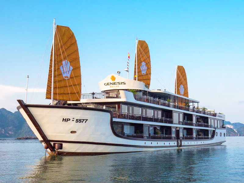 Genesis Regal Luxury Cruise -  3 Days 2 Nights - Halong Bay & Lanha Bay