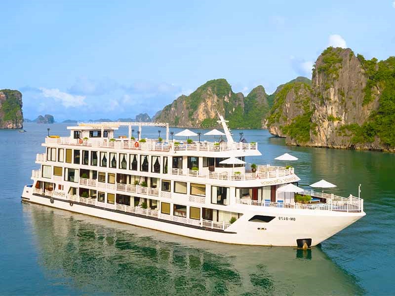 Hermes Cruise - 3 Days 2 Nights - Halong Bay & Lan Ha Bay