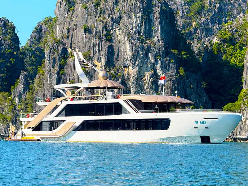 Serenity Grandeur Cruise - 1 Day Tour - Halong Bay & Lan Ha Bay
