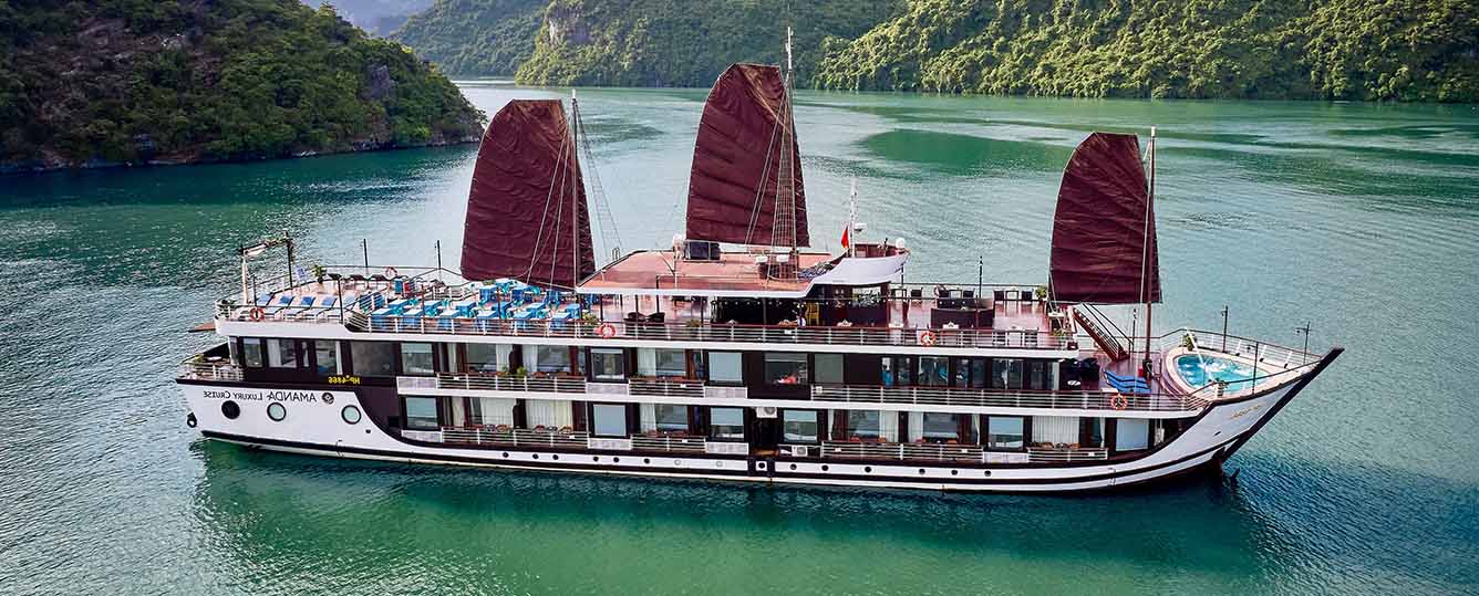 Amanda Luxury Lanha Cruise- 2 Days 1 Night - Halong Bay & Lan Ha Bay