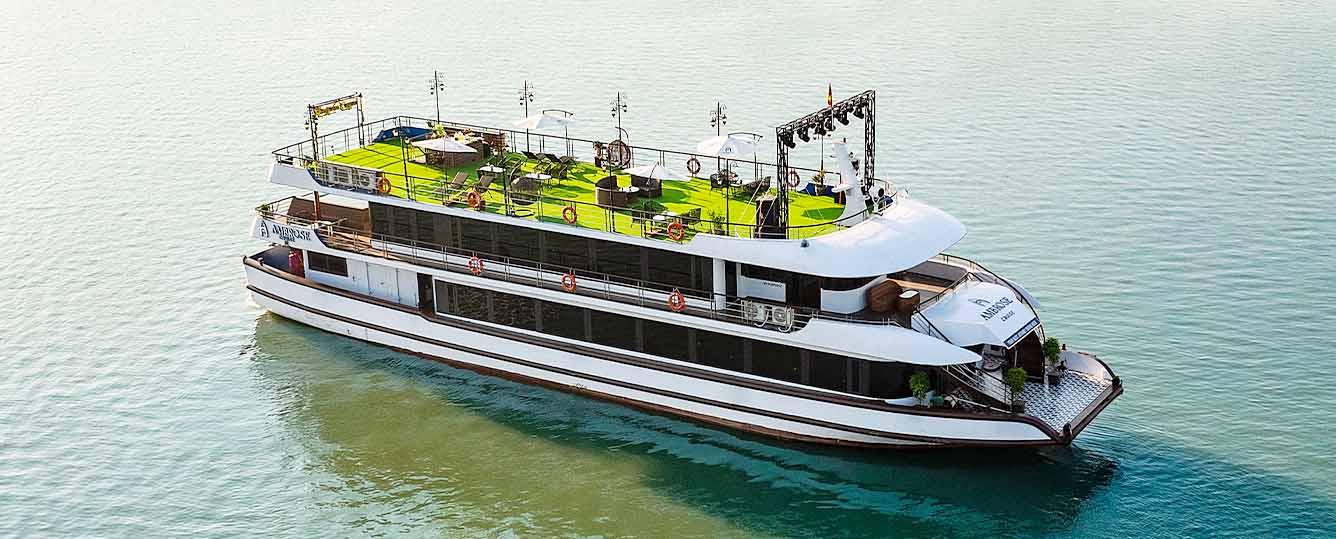 Ambrose Cruise - 1 Day Tour- Halong Bay