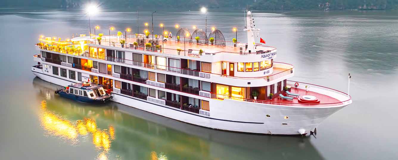 Aqua Of The Seas Cruise - 2 Days 1 Night - Halong Bay & Lan Ha Bay