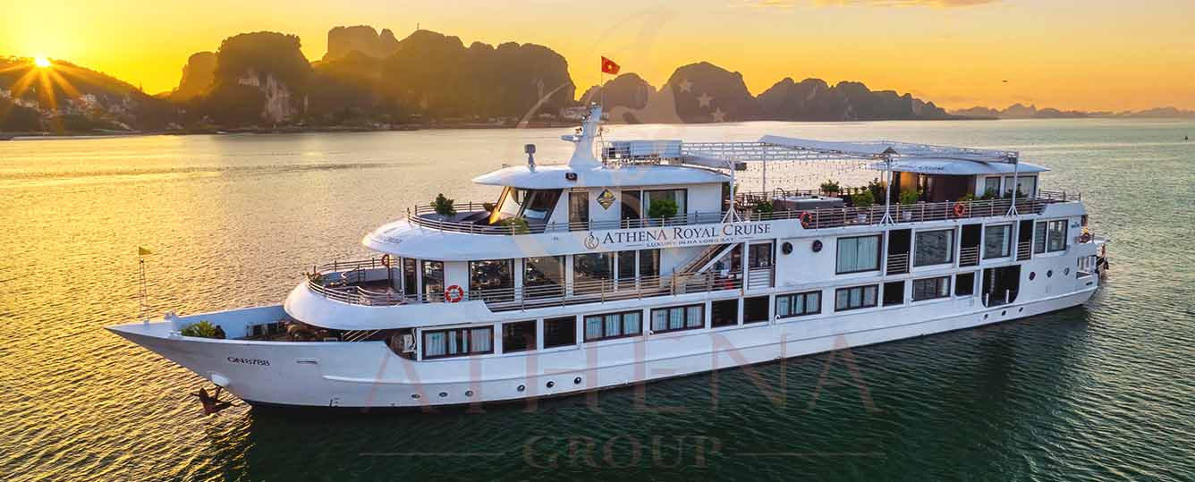 Athena Royal Cruise - 3 Days 2 Nights - Halong Bay & Lan Ha Bay