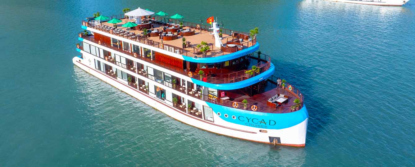 Cycad Cruise - 2 Days 1 Night - Halong Bay & Bai Tu Long Bay