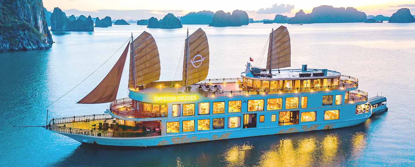 Emperor Cruises - 3 Days 2 Nights - Halong Bay & Lan Ha Bay