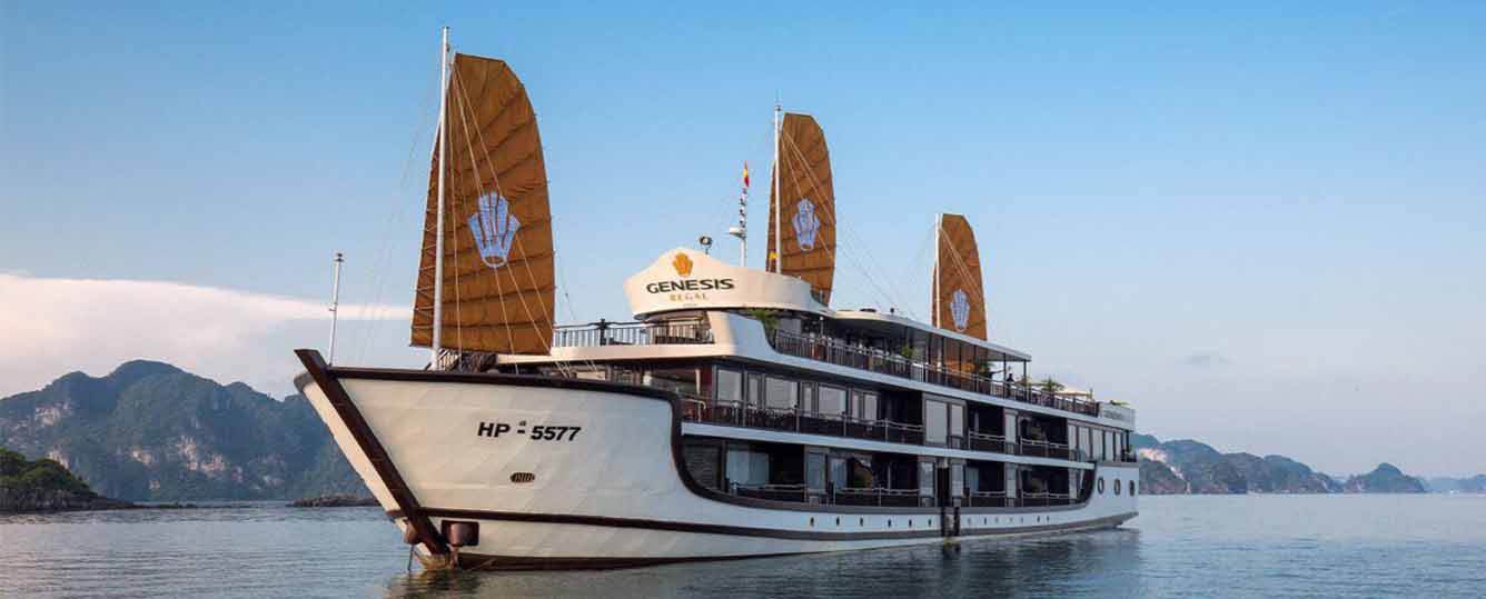 Genesis Regal Luxury Cruise - 2 Days 1 Night - Halong Bay & Lan Ha Bay
