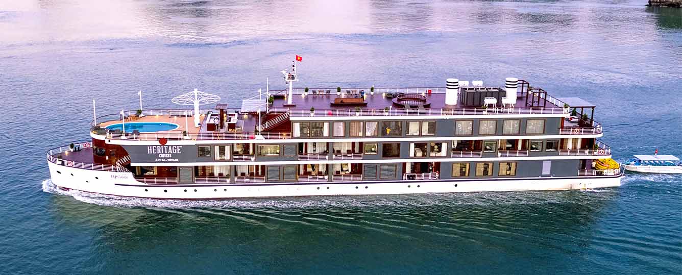 Heritage Cruises - 3 Days 2 Nights - Halong Bay & Lan Ha Bay