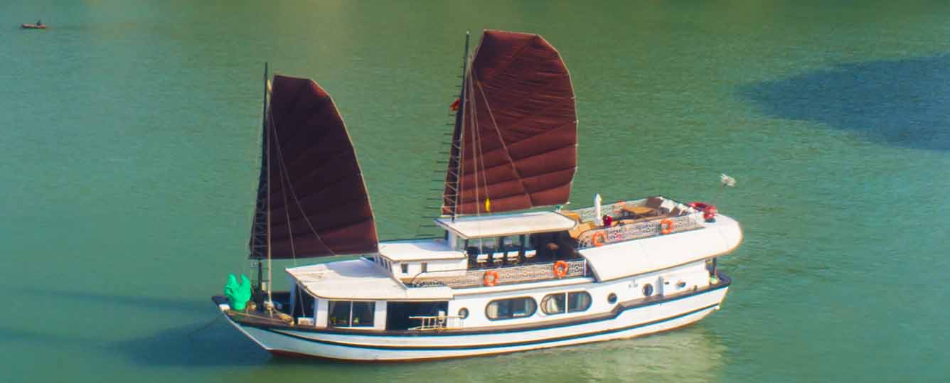 Prince Junk: Halong Bay Private Junk 4 Cabin - 3 Days 2 Nights - Bai Tu Long Bay