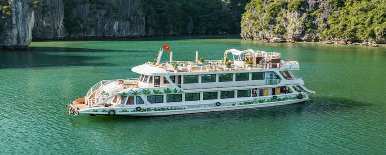 Serenity Grandeur Cruise - 1 Day Tour - Halong Bay & Lan Ha Bay